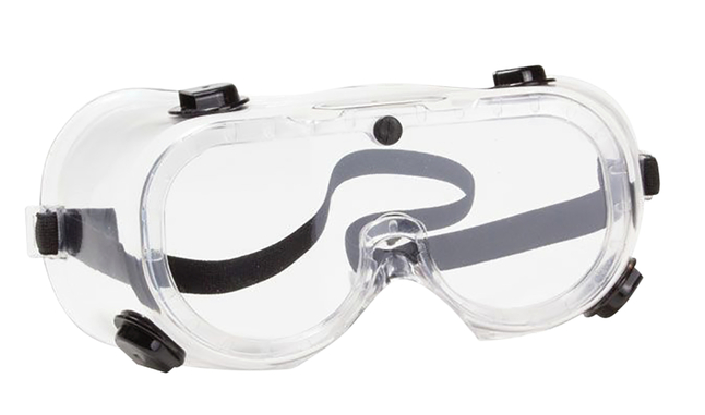 United Scientific Goggles, Safety, Poly, Clear, Item Number 2090028