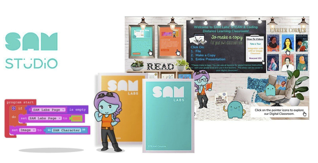 Sam Labs School Pro Plan 1-Year Subscription, Item Number 2090035