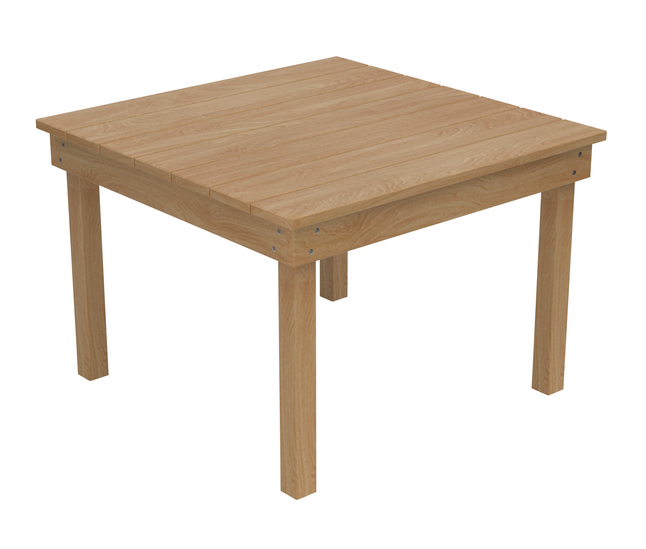 Image for Childcraft Outdoor Square Table, 30 x 30 x 20 Inches from School Specialty