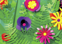 Image for Roylco Botanical Cuts Paper Flowers from School Specialty