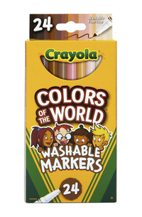 Crayola Colors of the World Ultra-Clean Washable Markers, Item #2090271