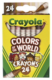 Crayola Colors of the World Crayons, Item Number 2090274