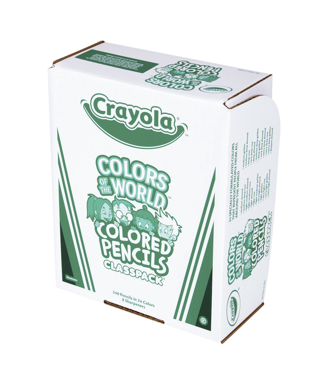 Crayola 24 Colored Pencils: What's Inside the Box