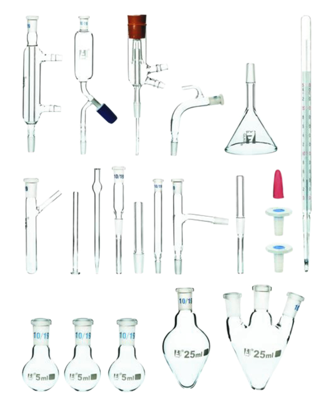 Organic Lab Glassware Set Glassware Set, Laboratory Glassware