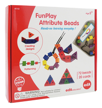 Learning Advantage FunPlay Attribute Beads, Item Number 2090514