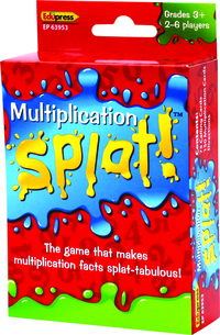 Teacher Created Resource Splat Multiplication Math Game, Item Number 2090552