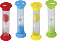 Teacher Created Resource Small Sand Combo, Set of 4 Timers, Item Number 2090601