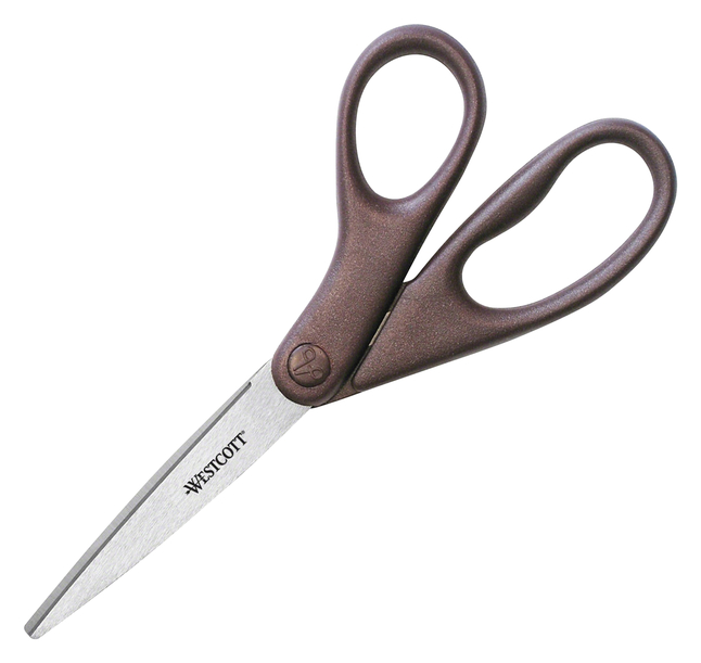 Westcott Rustproof Office Design Scissors, 8 Inches, Burgundy, Item Number 2090727