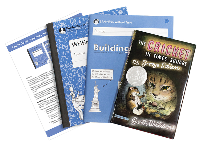 Image for Learning Without Tears Reading & Writing Boost Bundle, Grade 4 from School Specialty