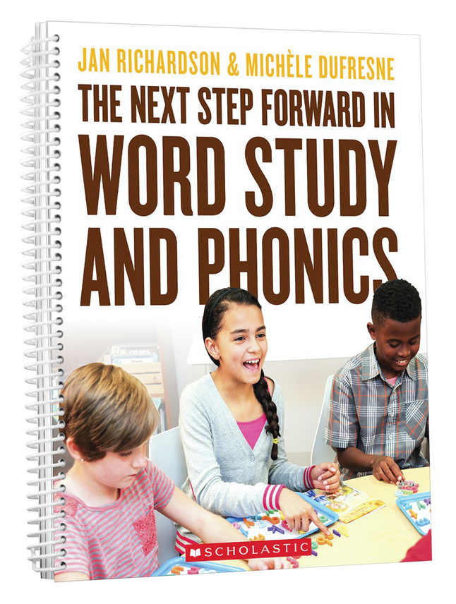 Scholastic Next Step Forward in Word Study and Phonics Book, Item Number 2091019