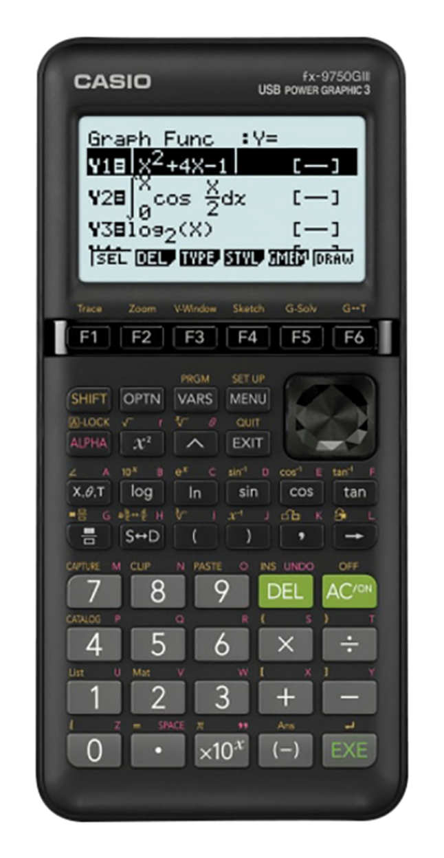 Casio FX-9860GII SD Power Graphic Calculator Worldwide Free Shipping 