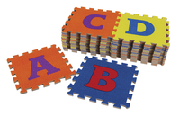 Image for WonderFoam Carpet Tiles, Alphabet, 12 x 12 Inches, Set of 26 from SSIB2BStore