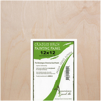 Image for American Easel Painting Panel, Baltic Birch, 12 x 12 Inches from School Specialty