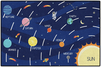Image for Childcraft ABC Furnishings Up In Space, 4 x 6 Feet, Rectangle from SSIB2BStore