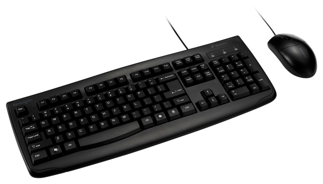 Image for Kensington Pro Fit Wired Desktop Mouse and Keyboard Combo, Washable from School Specialty