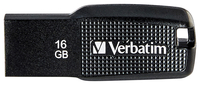 图像为逐字Ergo USB闪存驱动器，16GB，黑色从学校专业