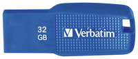 图像威宝Ergo USB 3.0闪存驱动器，32GB，蓝色从学校专业