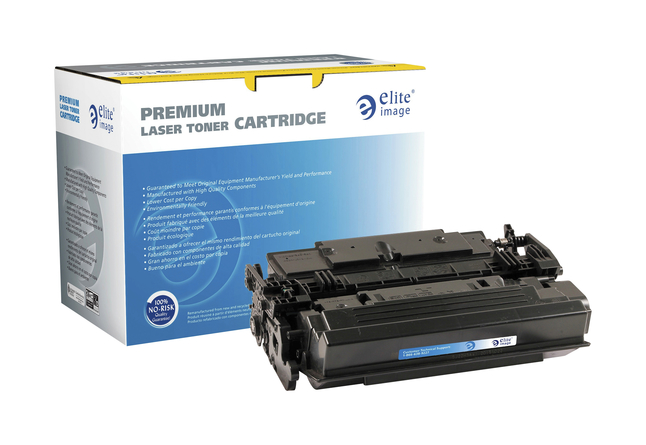 Image for Elite Image Remanufactured Toner Cartridge, Alternative For HP 87X, Black from School Specialty