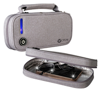 OttLite UV Disinfecting Smart Phone Carrying Case, Gray, Item Number 2091526