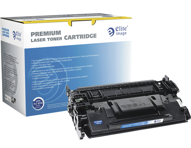 Image for Elite Image Remanufactured Toner Cartridge, Alternative For HP 26X, Black from School Specialty