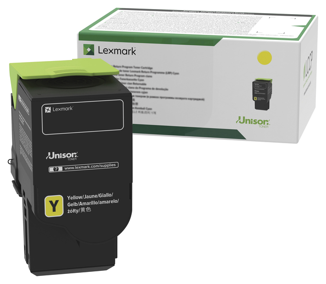 Image for Lexmark Ink Toner Cartridge, C2310Y0, Yellow from School Specialty