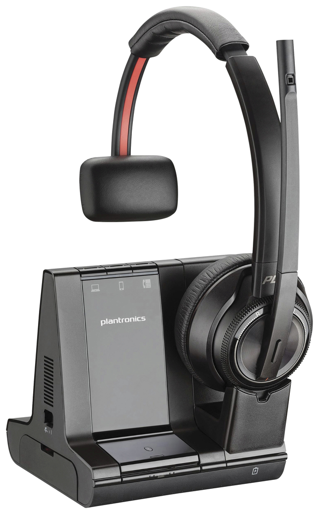 Image for Plantronics Savi Wireless Monaural Headset System from School Specialty