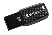 Verbatim Ergo USB Flash Drive, 64GB, Black, Item Number 2091574