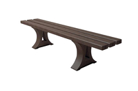 Copernicus Outdoor Bench, 17-3/4 x 59 x 13-3/4 Inches, Item Number 2091586