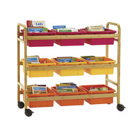 Copernicus Bamboo Book Browser Cart with Vibrant Warm Tub Combo, Item Number 2091724