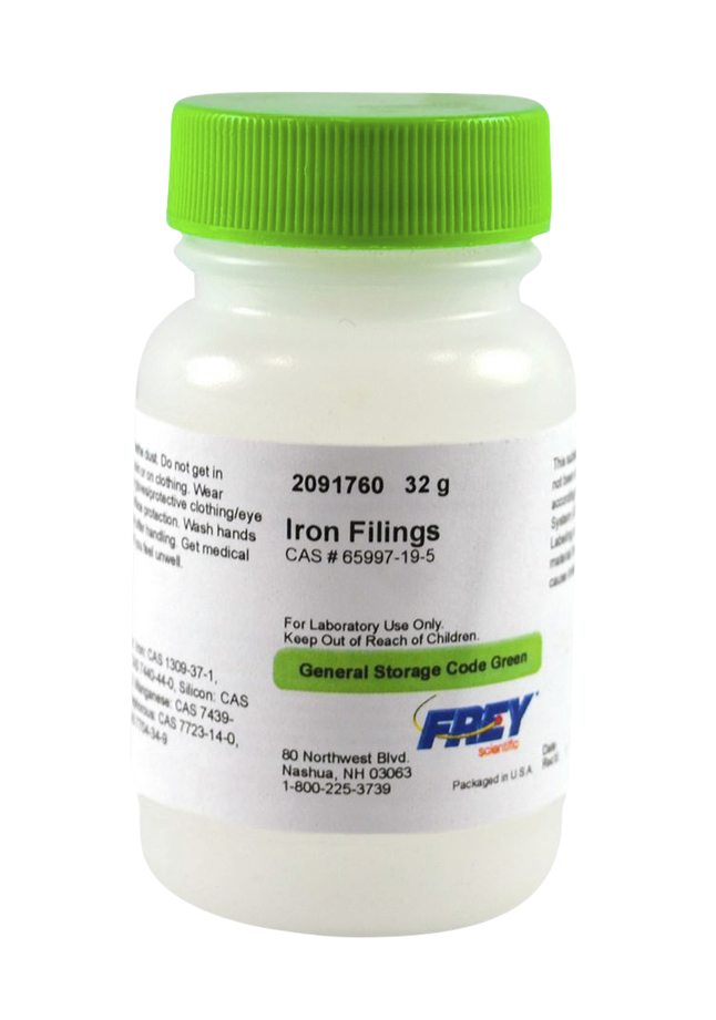 Image for Frey Scientific Iron Filings, 32g from SSIB2BStore