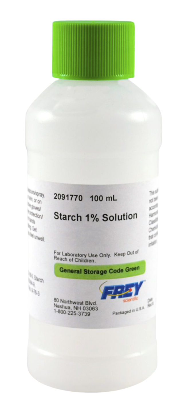 Image for Frey Scientific Starch, 1% Solution, 100mL from SSIB2BStore