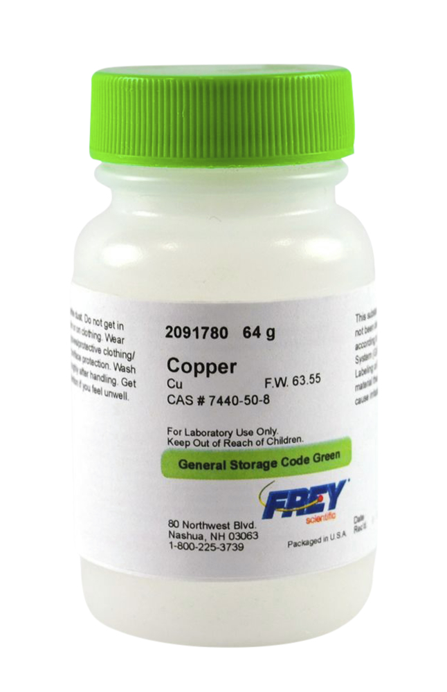 Image for Frey Scientific Copper, Solid, 64g from SSIB2BStore