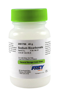 Frey Scientific Sodium Bicarbonate Powder, 40g, Item Number 2091788