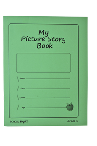 Image for School Smart My Picture Story Book, Grade 1, 5/8 Ruled, 8-1/2 x 11 Inches from SSIB2BStore