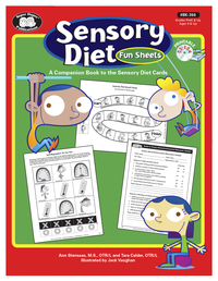 Super Duper Sensory Diet Fun Sheets Book, Item Number 2092084