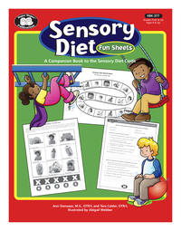 Super Duper Sensory Diet Fun Sheets Book, Item Number 2092084