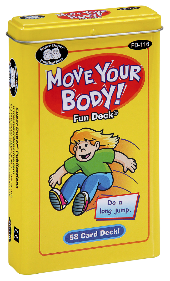 Super Duper Move Your Body Fun Deck, Item Number 2092085