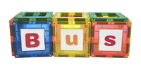 Image for Alphabet Magnetic Building Tiles, Set of 56 from School Specialty