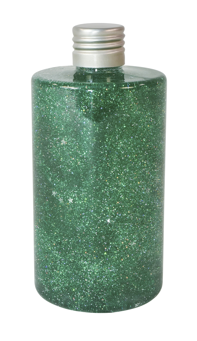 Abilitations Glitter Calming Bottle, Green, Item Number 2092412