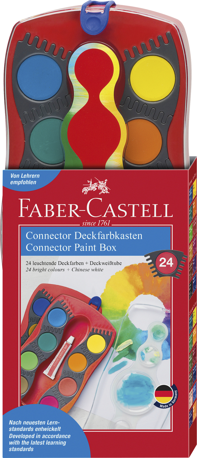 24 Color Watercolor Paint Set (Student Grade)