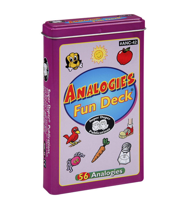 Image for Super Duper Analogies Fun Deck from School Specialty