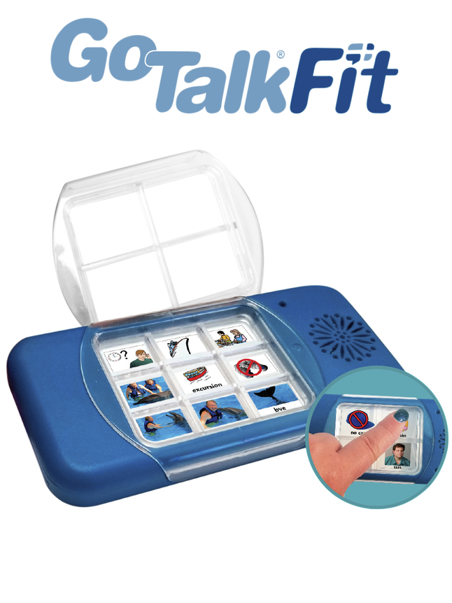 Image for GoTalk Fit, 5-1/4 x 2-1/2 Inches from School Specialty