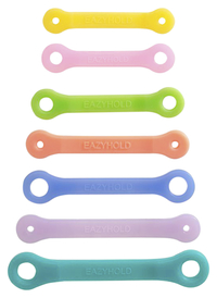 Image for EazyHold Therapist/Teacher Silicone Straps, Pack of 7 from School Specialty
