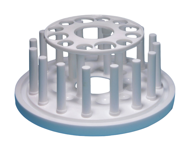 Image for United Scientific Plastic Test Tube Rack, Round, 12-Tube from School Specialty