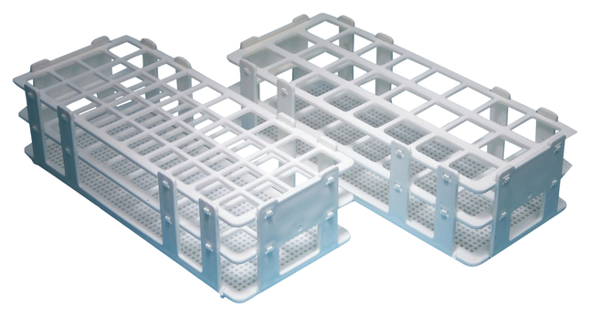 Image for United Scientific Plastic Test Tube Racks, Wet/Dry, for 13 Millimeter Tubes, 90 Places from School Specialty