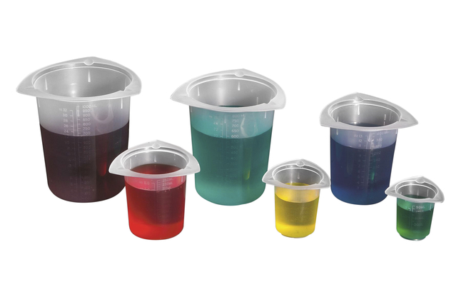Image for United Scientific Tri-Corner Beakers, Polypropylene (PP), 1000 Milliliters from School Specialty