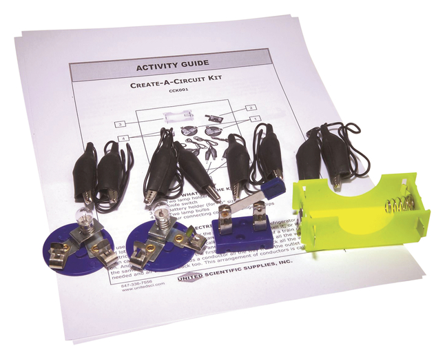 United Scientific Create-A-Circuit Kit, Item Number 2093059