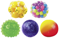 Play Visions Fun Fidget Ball Set, 5 Pieces, Item Number 2093515