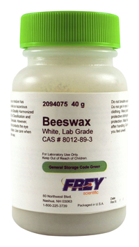 Frey Scientific Beeswax, 40g, Item Number 2094075