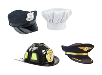 Aeromax Dress-Up Hats and Helmet, Set of 4, Item Number 2094303